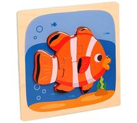 Puzzle Animaux en Bois - Psuzzle Dis Animaux Ins Legnos | Puzzless Inss pour Petits, Animalis Plug-in, Jouet, Puzzles en Couches, Jouets Enseignement, Tigl