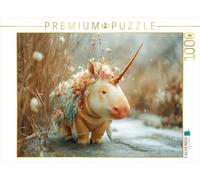 Puzzle · Animaux Hybrides | Une version mignonne et potelée de la licorne · 1000 pièces · Format assemblé 64 × 48 cm · CALVENDO Puzzle