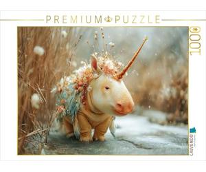 Puzzle · Animaux Hybrides | Une version mignonne et potelée de la licorne · 1000 pièces · Format assemblé 64 × 48 cm · CALVENDO Puzzle