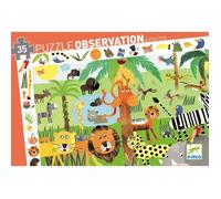 Puzzle Observation - La Jungle - 35 pcs - Djeco