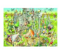 Puzzle Animaux MERCIER Jurassic Habitat - 1000 pièces - 50 x 70 cm