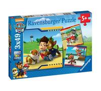 Ravensburger - Puzzle enfant - Lot 3x49 pièces Héros à Fourrure/Pat'Patrouille - 3 posters - Dès 5 ans