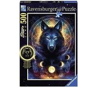 Puzzle Animaux Ravensburger 500 pièces - Loup Lumineux Adulte