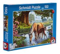 Puzzle Animaux - SCHMIDT SPIELE - Chevaux dans le ruisseau - 150 pièces - Enfant 7 ans