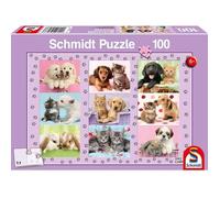Schmidt-Spiele Puzzle Mes Amis Les Animaux – 100 pièces – 56268