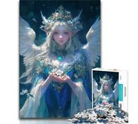 Puzzle Anime Angel pour Adultes, 1000 pièces, Jeu éducatif, idéal comme Cadeau pour Toute la Famille (75x50cm)