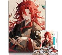 Puzzle Anime Boy 1000 pièces pour Adultes et Adolescents, Jouet éducatif et décompressant, Cadeau d'anniversaire, décoration Murale (38x26cm)