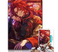 Puzzle Anime Boy pour Adultes, 1 000 pièces, Difficile à Terminer, mais Amusant et Humoristique, Jeu éducatif pour Anniversaire, 50x75cm