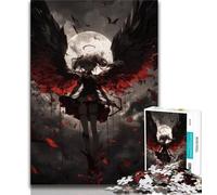 Puzzle Anime Demon Angel 1000 pièces pour Adultes et Adolescents, Jouet éducatif intellectuel décompressant, décoration Parfaite 50x75cm