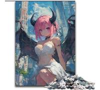 Puzzle Anime Demon Girl 1000 pièces pour Adultes, à partir de 14 Ans, idéal pour Une Sortie en Famille (26x38cm)