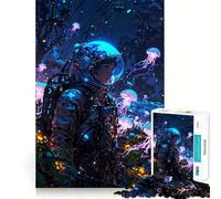 Puzzle Anime Girl Lost in Wonder pour Adultes,1000 pièces,Jeu de réflexion,découpe de précision,Bords Lisses,défi Amusant pour Passer Le Temps (38x26cm)