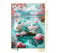 Puzzle · Animé Monde | Animé Chats · 1000 pièces · Format assemblé 64 × 48 cm · CALVENDO Puzzle