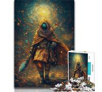 Puzzle Anime Warriors 1000 pièces pour Adultes et Adolescents, Staycation Kill Time, Chaque pièce est Unique - Jeu Familial Stimulant et Amusant 50x75cm
