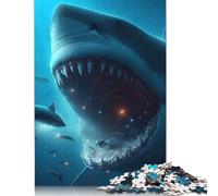 Puzzle Apex Predator, Puzzle rectangulaire de qualité supérieure en Carton 100% recyclé, pour Femmes et Hommes, Cadeau Unique, 1 000 pièces (75 x 50 cm)
