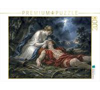 Puzzle · Aphrodite et Adonis | Elle l'avait supplié de rester, mais l'appel de la chasse… · 2000 pièces · Format assemblé 90 × 67 cm · CALVENDO Puzzle