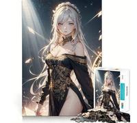 Puzzle Aphrodite,Personnage d'anime,1000 pièces,Jeu de Construction,Assemblage sécurisé et Solide,Jouet d'intérieur pour Les fêtes (50x75cm)