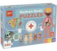 Puzzle Apli 19438 35 x 75 x 24 cm Corps humain 240 pièces