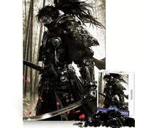 Puzzle Aquarelle Ninja Samouraï 1000 pièces pour Adolescents Jeu de logique et de réflexion Découpe précise Cadeau Exceptionnel (50x75cm)