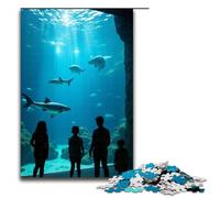 Puzzle Aquarium coloré de 1000 pièces Puzzle Amusant pour la Famille Excellent Cadeau pour Les Fans d'anime Cadeau pour Adulte de 1000 pièces