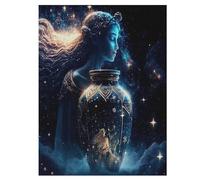 Puzzle Aquarius 500 Pièces pour Adolescents Puzzles Créatif en Bois Jouet Jeu Familial Difficulté Défi 55×41cm