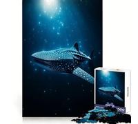 Puzzle Aquatique Requin-Baleine pour Adolescents, 1000 pièces, pour stimuler l'esprit, se détendre et se Relaxer Assemblage précis Cadeau spécial (38x26cm)