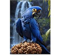 Puzzle Ara Hyacinthe, Puzzle Adulte 5000 Pièces（181x105.5cm）, Jouet de Divertissement et Défi Intellectuel pour Adolescents et Enfants