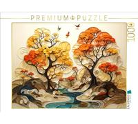 Puzzle · Arbre Art | 1000 pièces · Format assemblé 64 × 48 cm · CALVENDO Puzzle