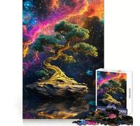 Puzzle Arbre Bonsaï Spatial 1000 Pièces pour Adolescents Stimule la Mémoire, Calme et Détente, Bords Lisse, (38x26cm)
