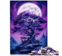 Puzzle Arbre Cosmique de la Vie pour Adultes - 1000 Pièces, Puzzle Familial en Carton - Grand Cadeau - Taille : 26 x 38 cm