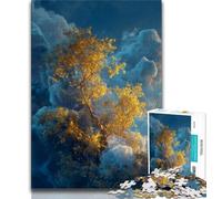 Puzzle Arbre de Vie 1000 pièces pour Adultes et Adolescents, Anti-Stress, défi Difficile, renforce l'amour Entre Couples 38x26cm