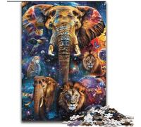 Puzzle Arbre de Vie coloré de 1000 pièces pour Adultes et Adolescents, Jeu Stimulant et Familial avec Affiche et fiche de Questions-réponses (50x75cm)