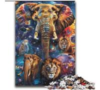 Puzzle Arbre de Vie coloré de 2000 pièces pour Adultes et Adolescents, Jeu Stimulant et Familial avec Affiche et fiche de Questions-réponses (70x100cm)