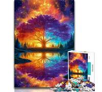 Puzzle Arbre de Vie pour Adolescents, 1000 pièces, Jouet éducatif et décompressant, décoration Parfaite (75x50cm)