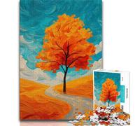 Puzzle Arbre de Vie pour Adultes et Adolescents, 1 000 pièces, Jouets éducatifs et éducatifs, Jeux familiaux avec Affiche et fiche de Questions-réponses Assorties, 50x75cm