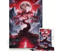 Puzzle Arbre de Vie Torii Gate pour Adolescents 1000 pièces Détente intellectuelle et Relaxation Bords précis (38x26cm)