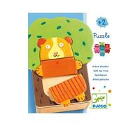 Puzzle bois +2y arbra doudou djeco