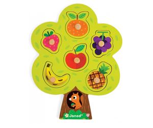 Puzzle Arbre Gourmand Janod - Jouet Éducatif et Créatif pour Enfants