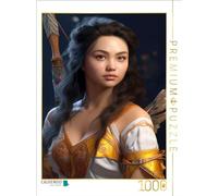 Puzzle · Arc et flèche | Gracieuse · 1000 pièces · Format assemblé 64 × 48 cm · CALVENDO Puzzle