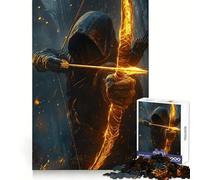Puzzle Archer Mort-Vivant 1000 Pièces pour Adolescents Exercice Mental Apaisant Cadeau de Noël Idéal (38x52cm)