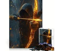 Puzzle Archer Mort-Vivant 1000 Pièces pour Adolescents Exercice Mental Apaisant Cadeau de Noël Idéal (50x75cm)
