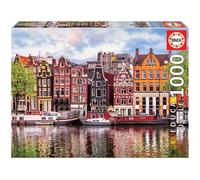 Educa - Puzzle de 1000 pièces pour Adultes | Maisons Dansantes, Amsterdam. À partir de 14 Ans (18458)