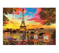 Puzzle Architecture et monument - EDUCA - Coucher De Soleil A Paris - 3000 pièces