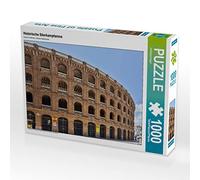 Puzzle · Arènes historiques | Façade historique des arènes, dans le centre de Valence · 1000 pièces · Format assemblé 64 × 48 cm · CALVENDO Puzzle