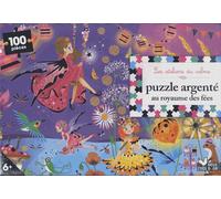 Puzzle argenté au royaume des fées - 100 pièces