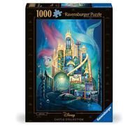 Puzzle ariel châteaux disney 1000 pièces noir TU