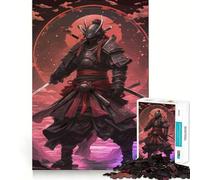 Puzzle Armure de samouraï Japonais pour Adolescents, 1000 pièces, stimule la mémoire, détente et Divertissement, découpe de qualité supérieure, Cadeau élégant (50x75cm)