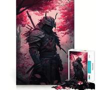 Puzzle Armure de samouraï pour Adolescents, 1000 pièces, stimule la mémoire, Offre Un Divertissement Relaxant et de qualité supérieure (38x52cm) Cadeau élégant