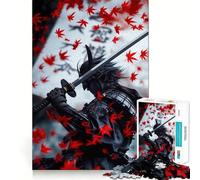 Puzzle Armure de samouraï pour Adultes, 1000 pièces, Jeu de logique Clair, Loisirs, découpe Parfaite, Cadeau créatif (50x75cm)