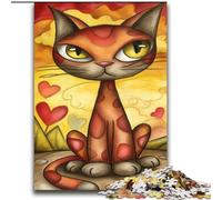 Puzzle Art Cat 2000 pièces pour Adultes et Adolescents, Collection de Jeux intellectuels, Beaux-Arts (70x100cm)