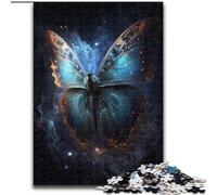 Puzzle Art Dream Butterfly pour Adolescents 1000 pièces, Art intéressant, réduction du Stress, liste de souhaits avec Père Noël (14 Ans) (26x38cm)